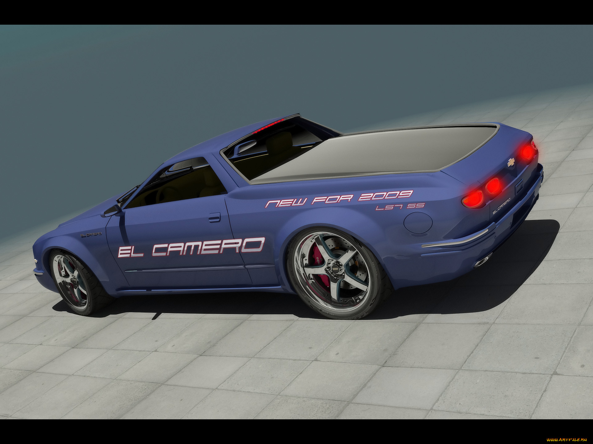 2008, chevrolet, el, camero, concept, , 3